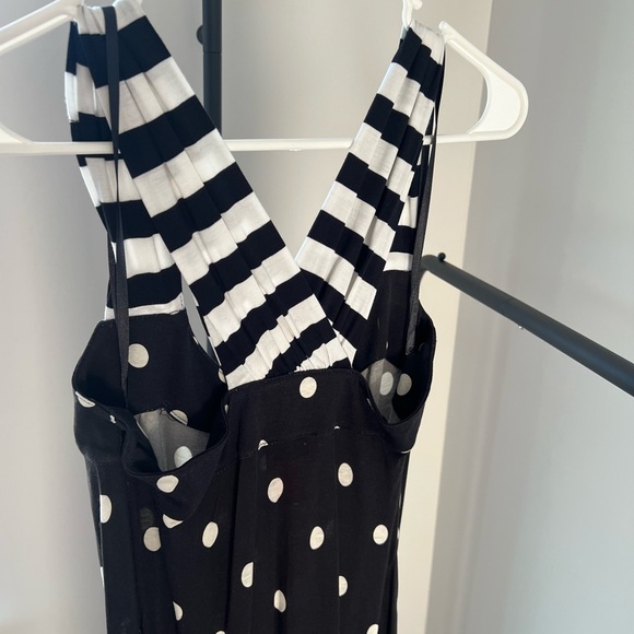 NWT Black and White Christina Maxi Dress Size Small - Picture 7 of 10